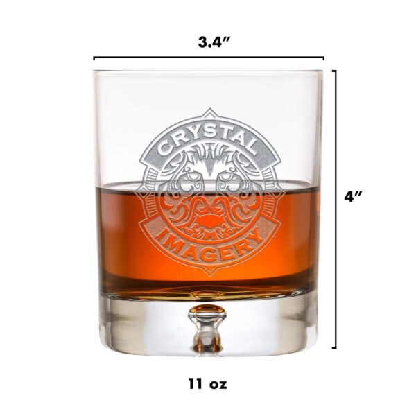maechi Custom Crystal Scotch Glasses – Personalized Set - Image 2