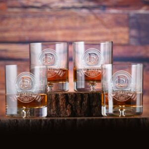 maechi Crystal Whiskey Glasses Set of 4 – Elegant Barware